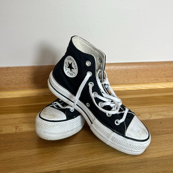 Platform Hi Top Converse - Picture 1 of 6